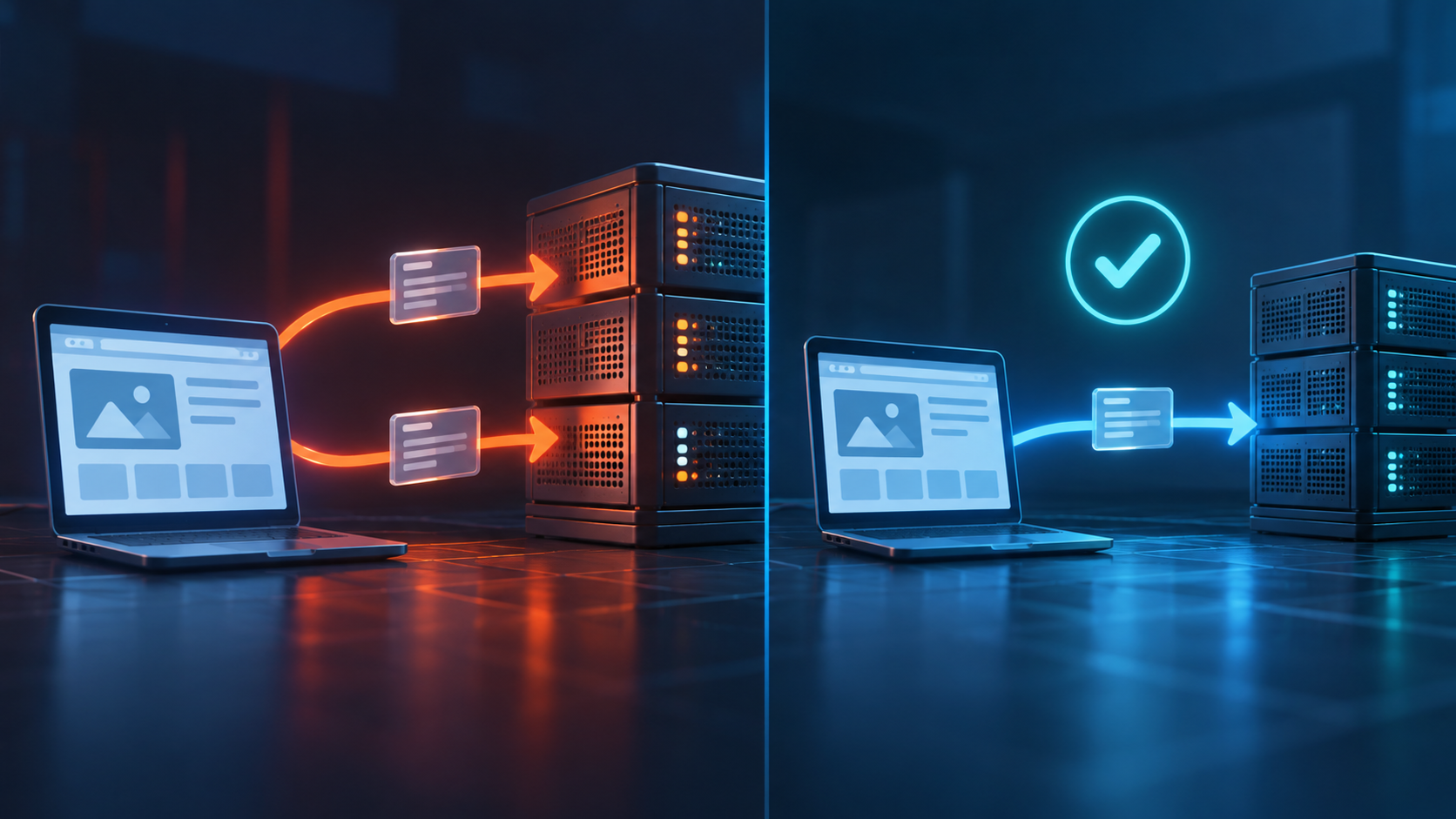 Web request traced to a duplicate origin continuation