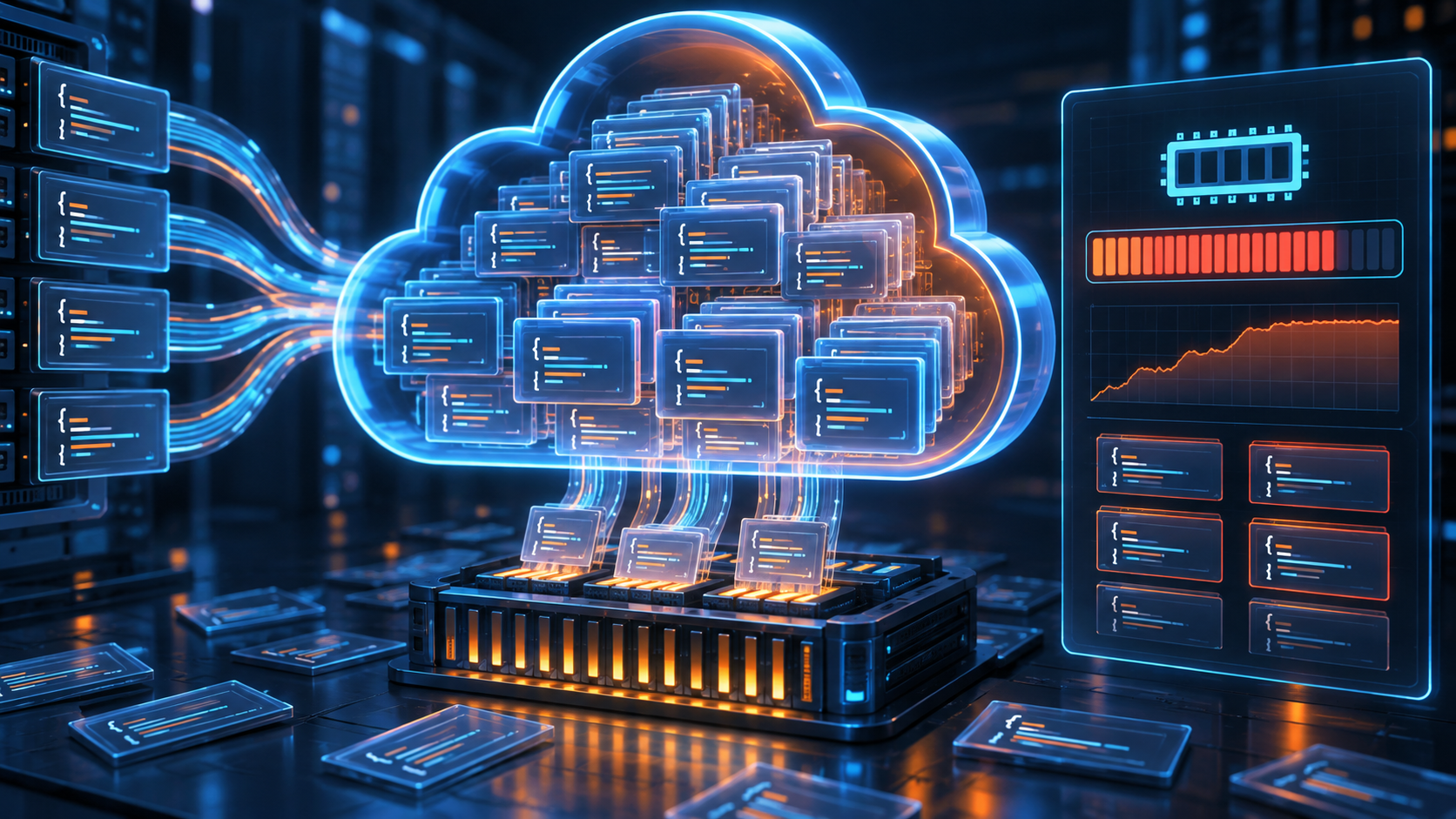 Cloud code retaining duplicated response data during a memory investigation