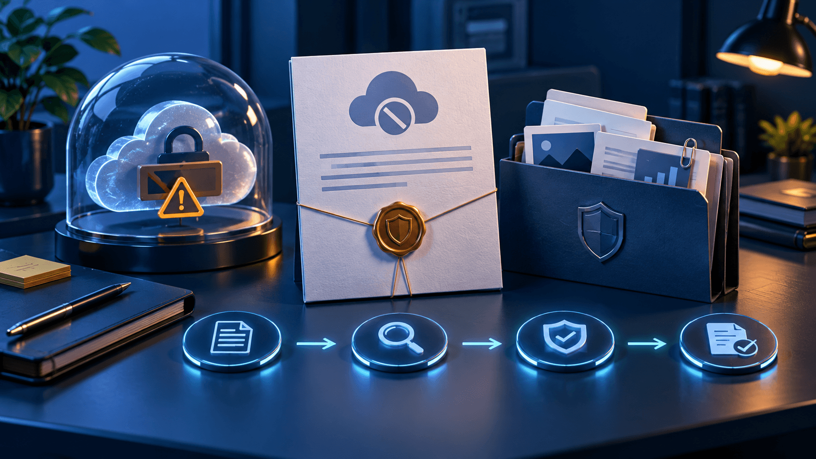 Cloud restriction notice preserved with evidence for formal review