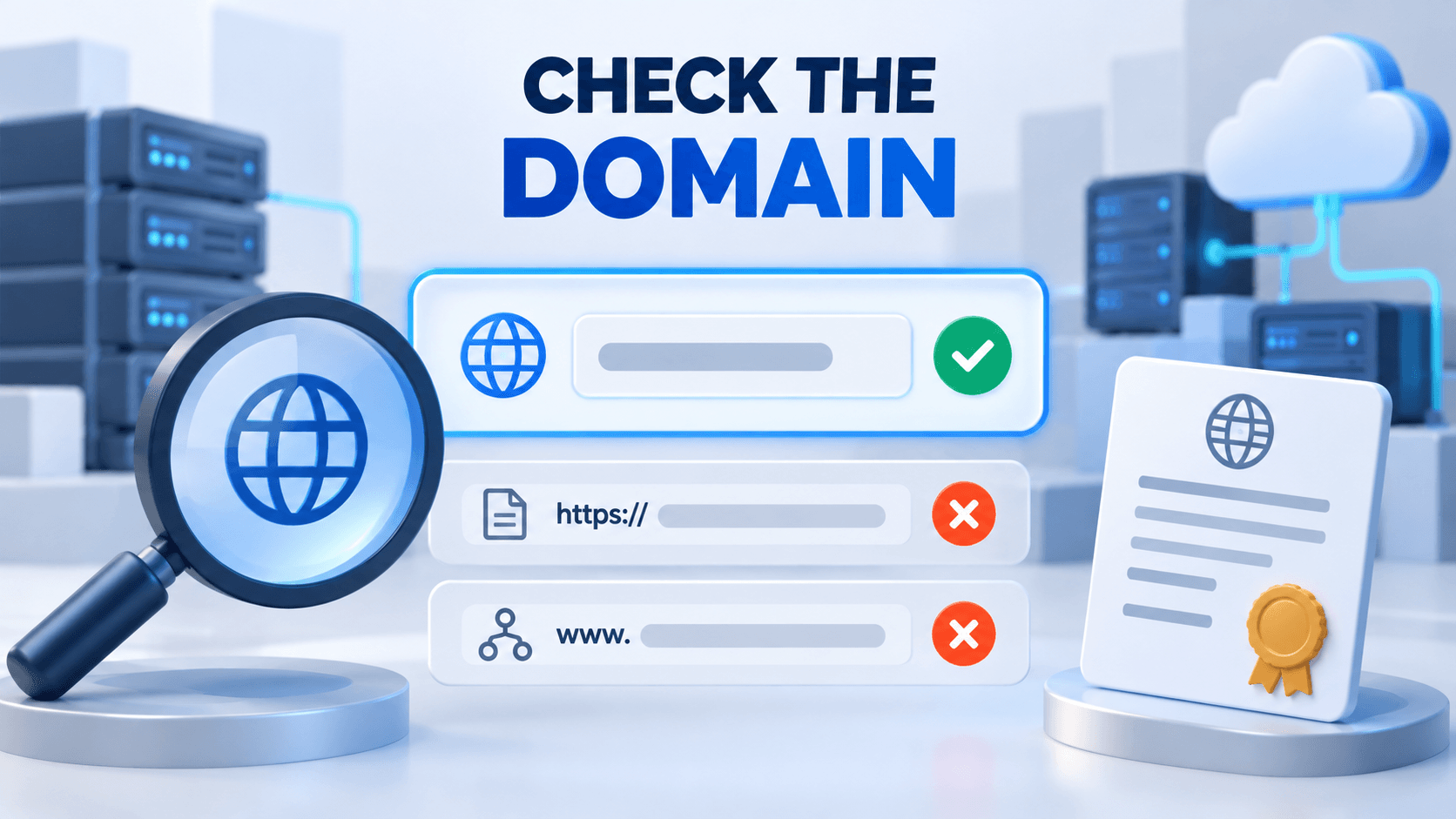 Comparing a registered domain with incorrect URL and subdomain entries