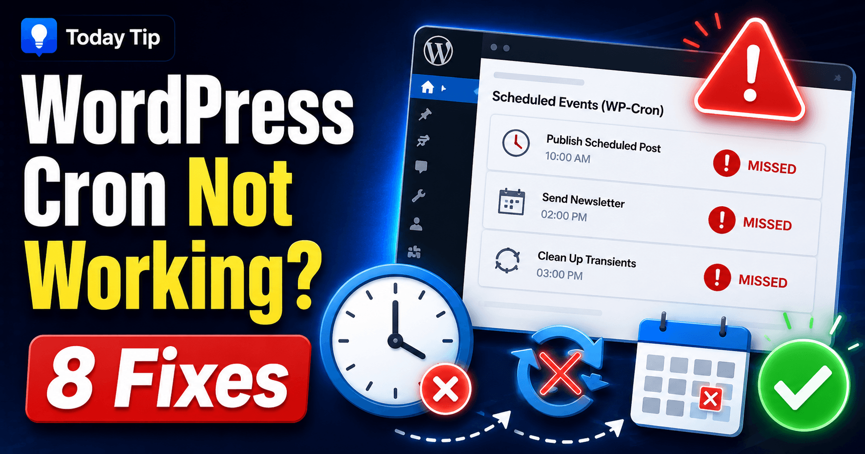 WordPress Cron not working troubleshooting guide