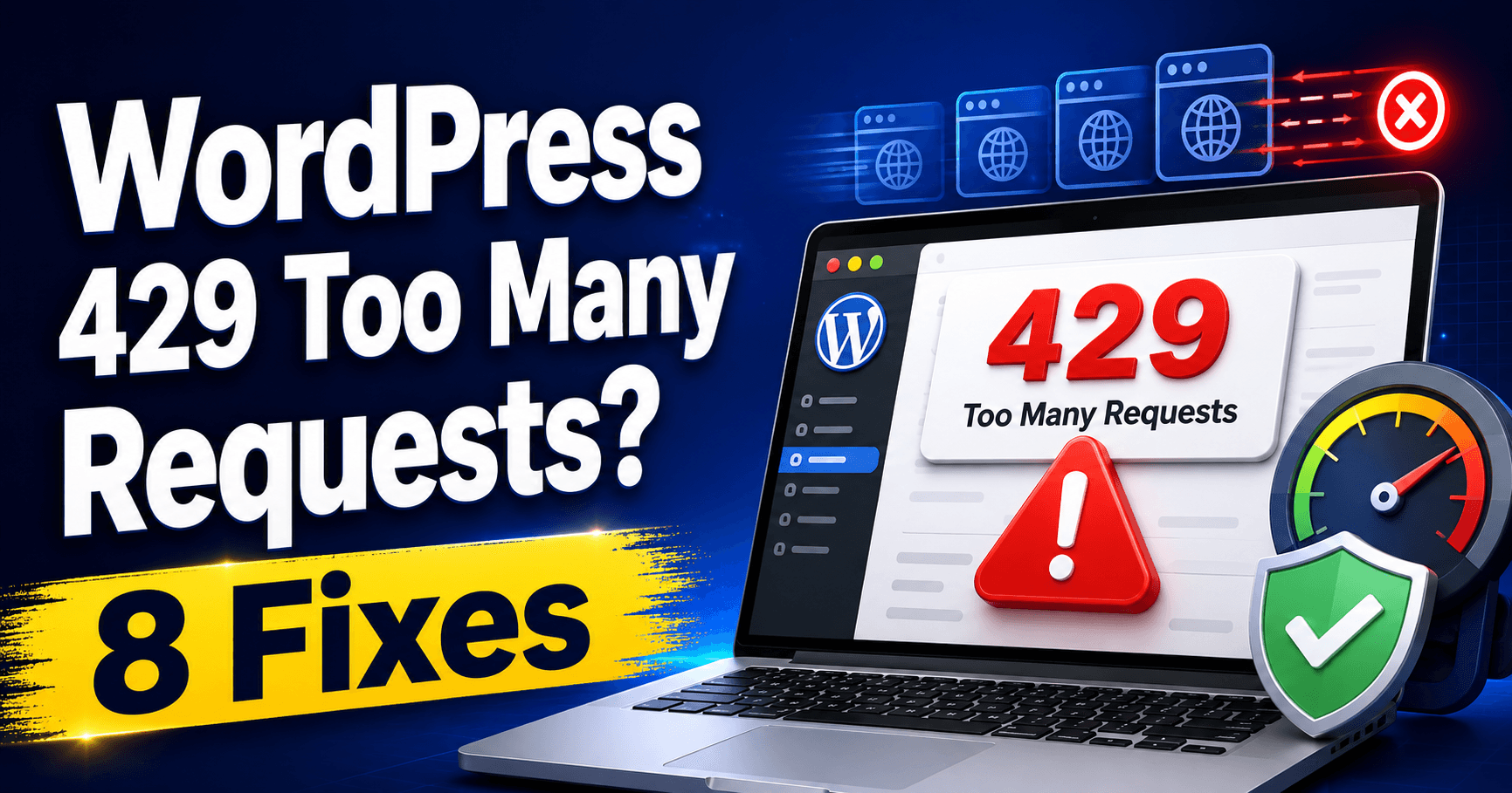 WordPress 429 Too Many Requests rate limit troubleshooting guide