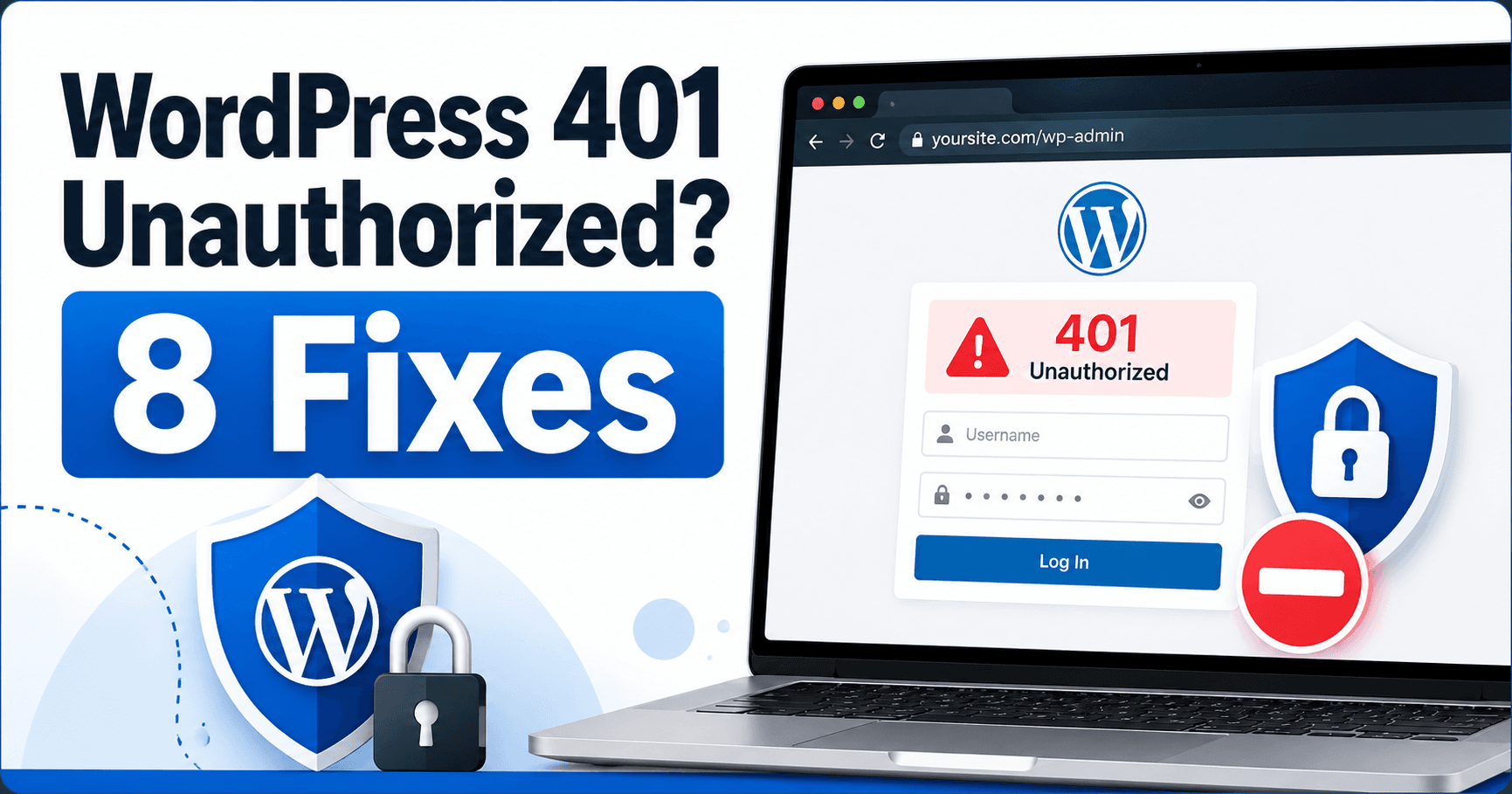 WordPress 401 Unauthorized troubleshooting guide