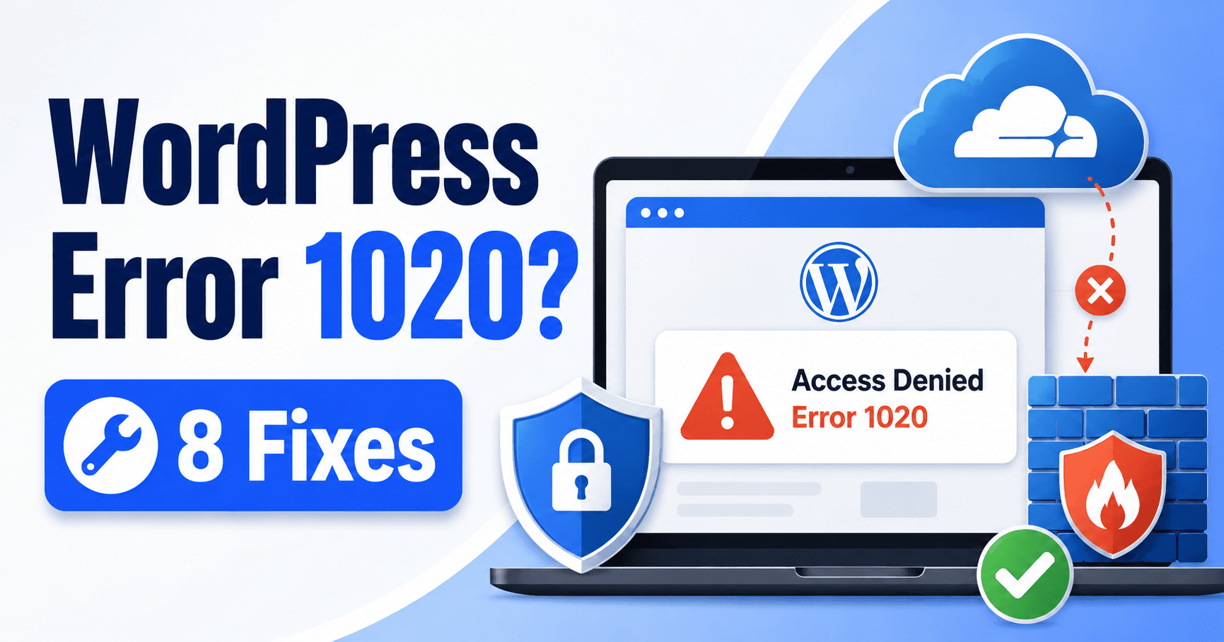 WordPress Cloudflare Error 1020 troubleshooting guide