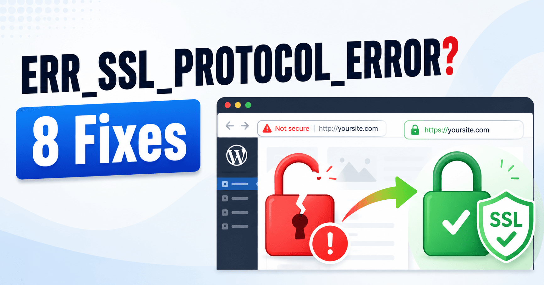 WordPress SSL protocol error troubleshooting guide