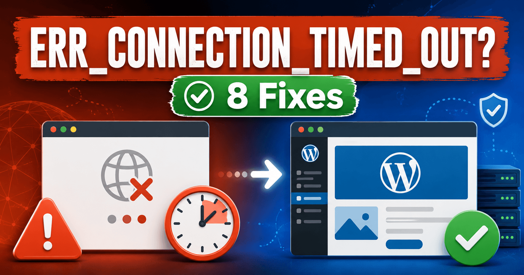 WordPress connection timed out troubleshooting guide