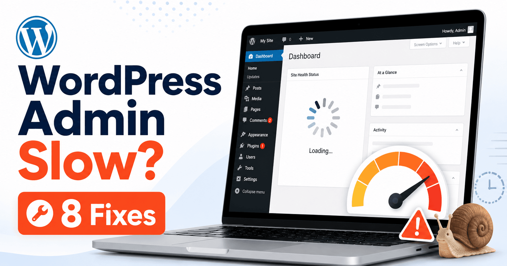 WordPress admin slow troubleshooting guide