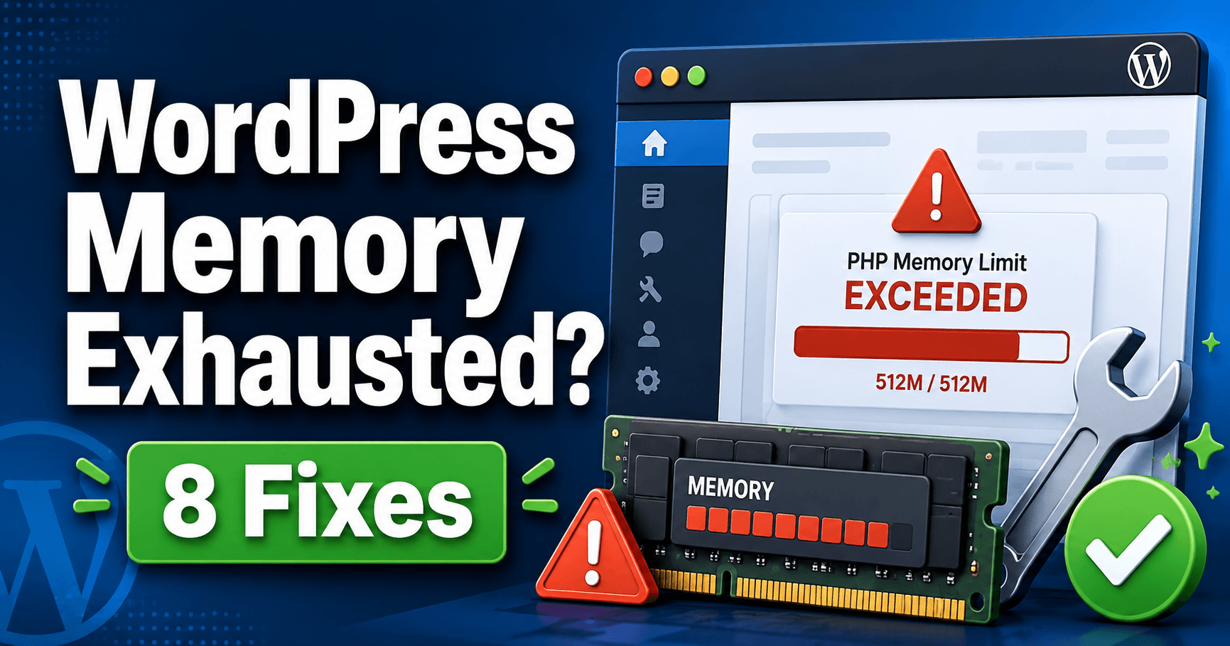 WordPress memory exhausted error troubleshooting guide