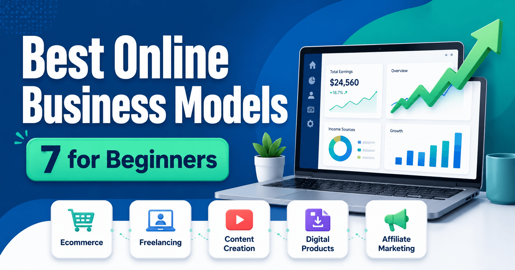 Best online business models for beginners guide